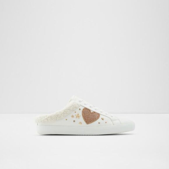 Aldo Lovey Women's White Sneakers Excellent Condition - Picture 6 of 7